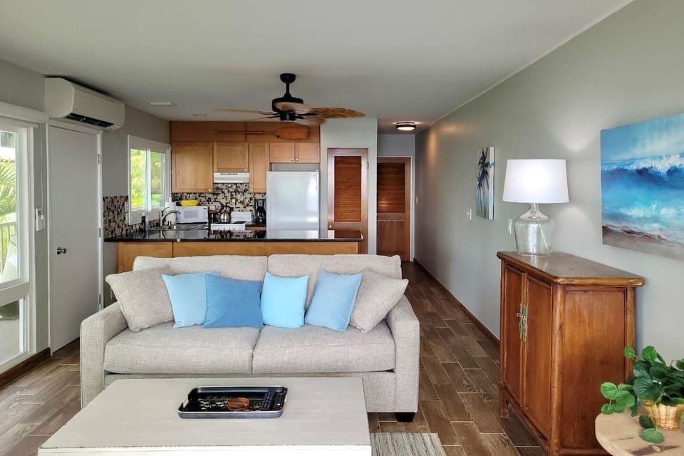 Modern and sparkling clean.