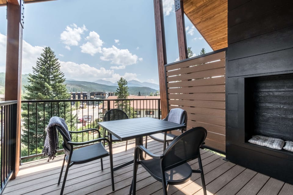 Private deck off the King suite