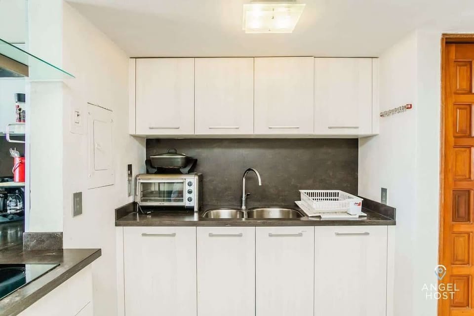 A spacious kitchen with everything you need to cook up anything.