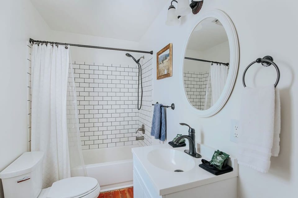 Downstairs hall bathroom.