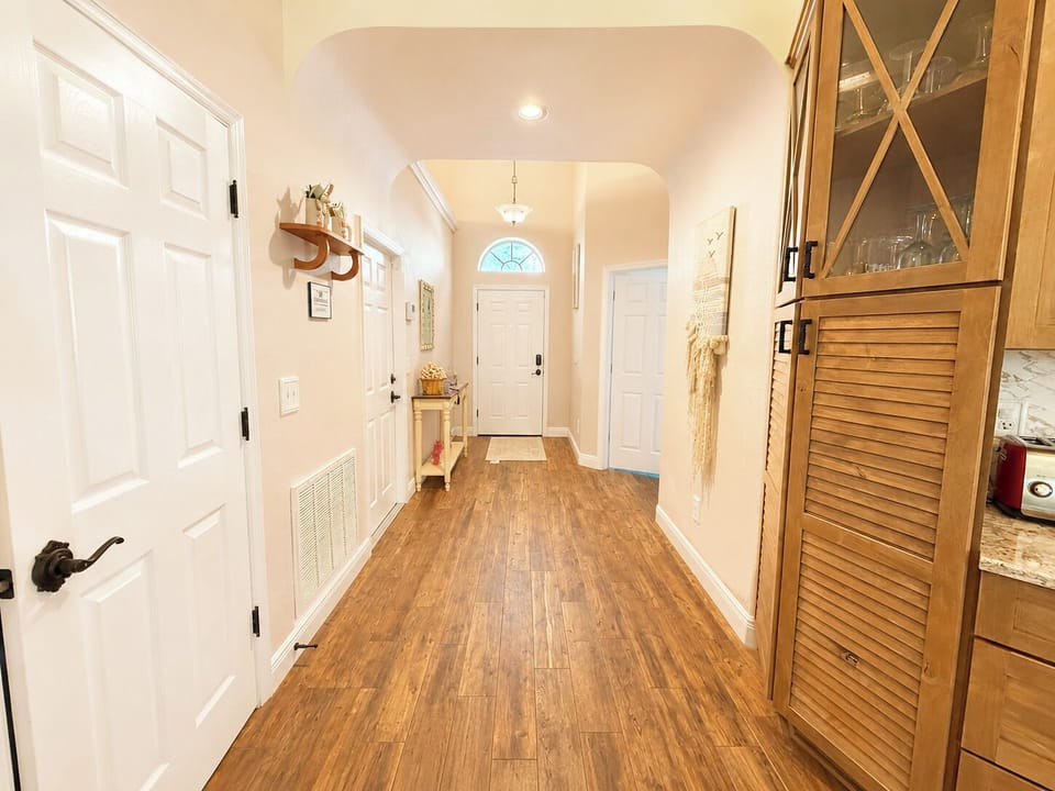 Front entrance hallway.