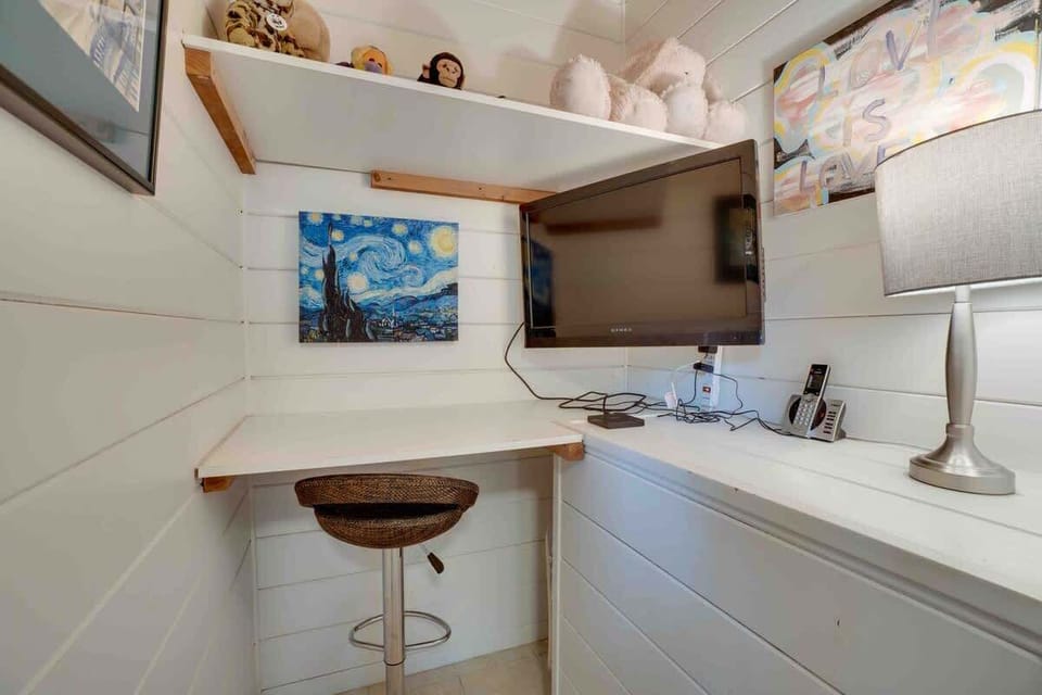 Desk in the bunk room