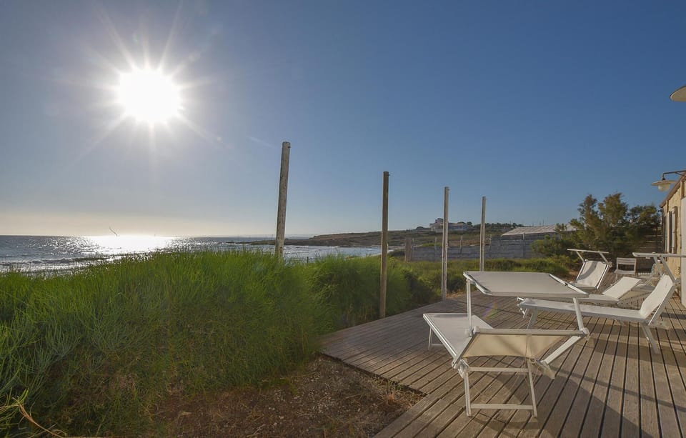 outside
