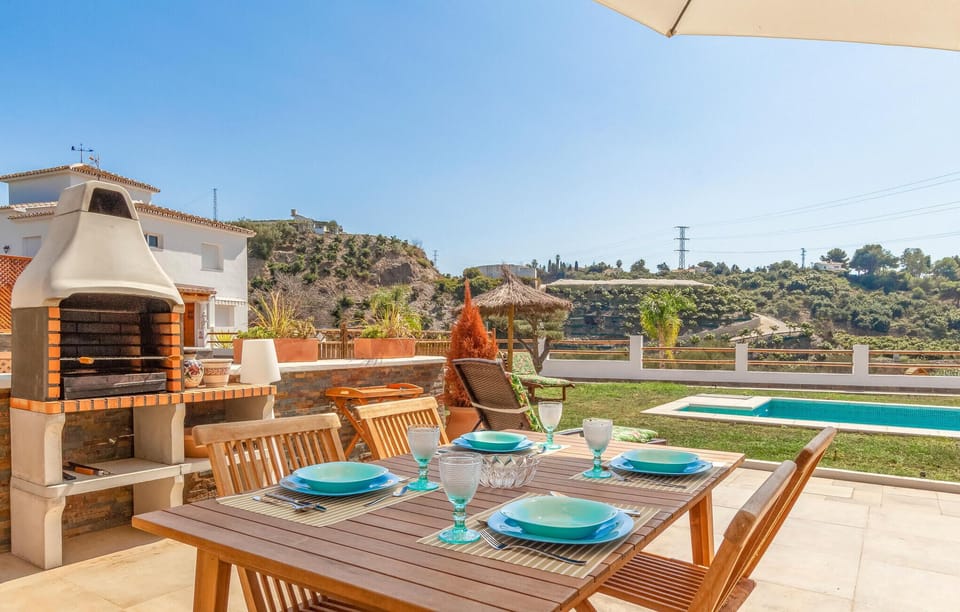 outside