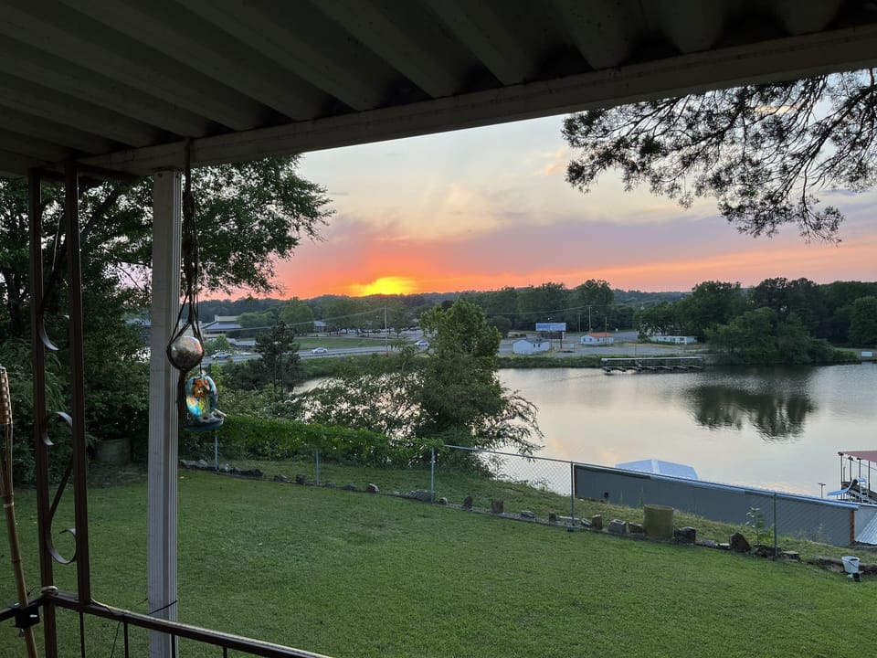 Sunsets from the house or bar are stunning! 