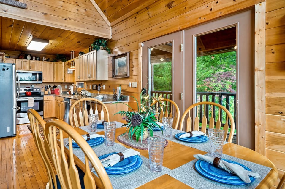 Main level 2nd floor dining with seating for all your family and friends.