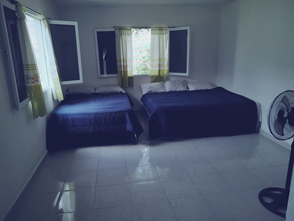 Shared Dormitory, 2 Bedrooms, Smoking, Private Pool | 2 bedrooms, bed sheets