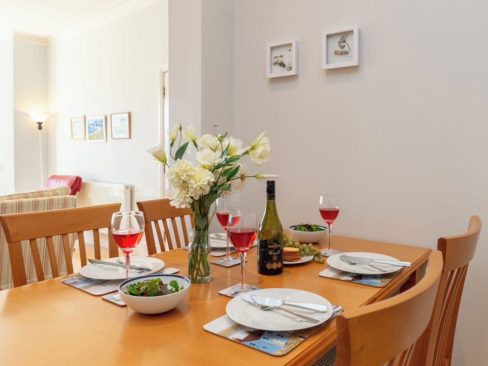 Attractive dining area | Apartment 2 The Wheelhouse., Fowey