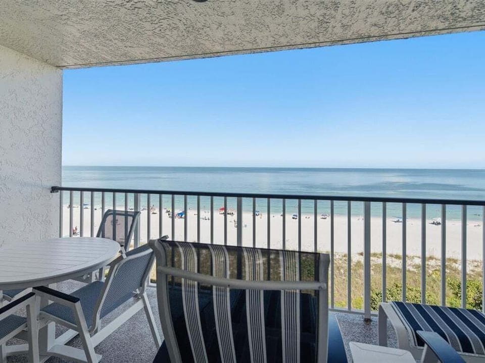 balcony view of beach