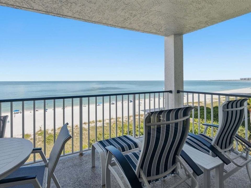 balcony view of beach