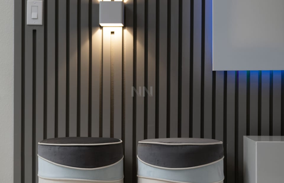 The lighting of the rooms also makes all the difference in the ambiance.
