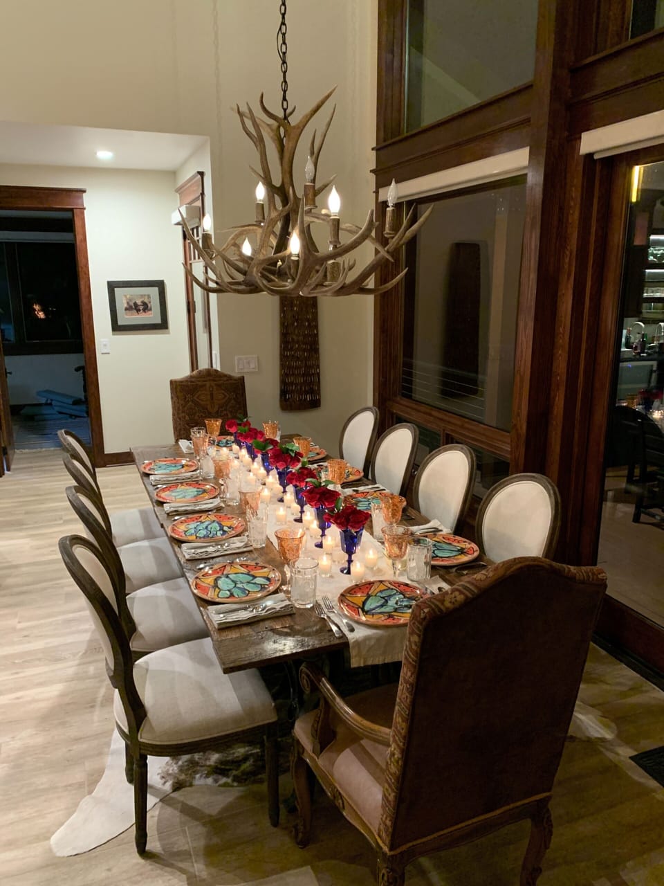Great Room Dining Table to Seat 10