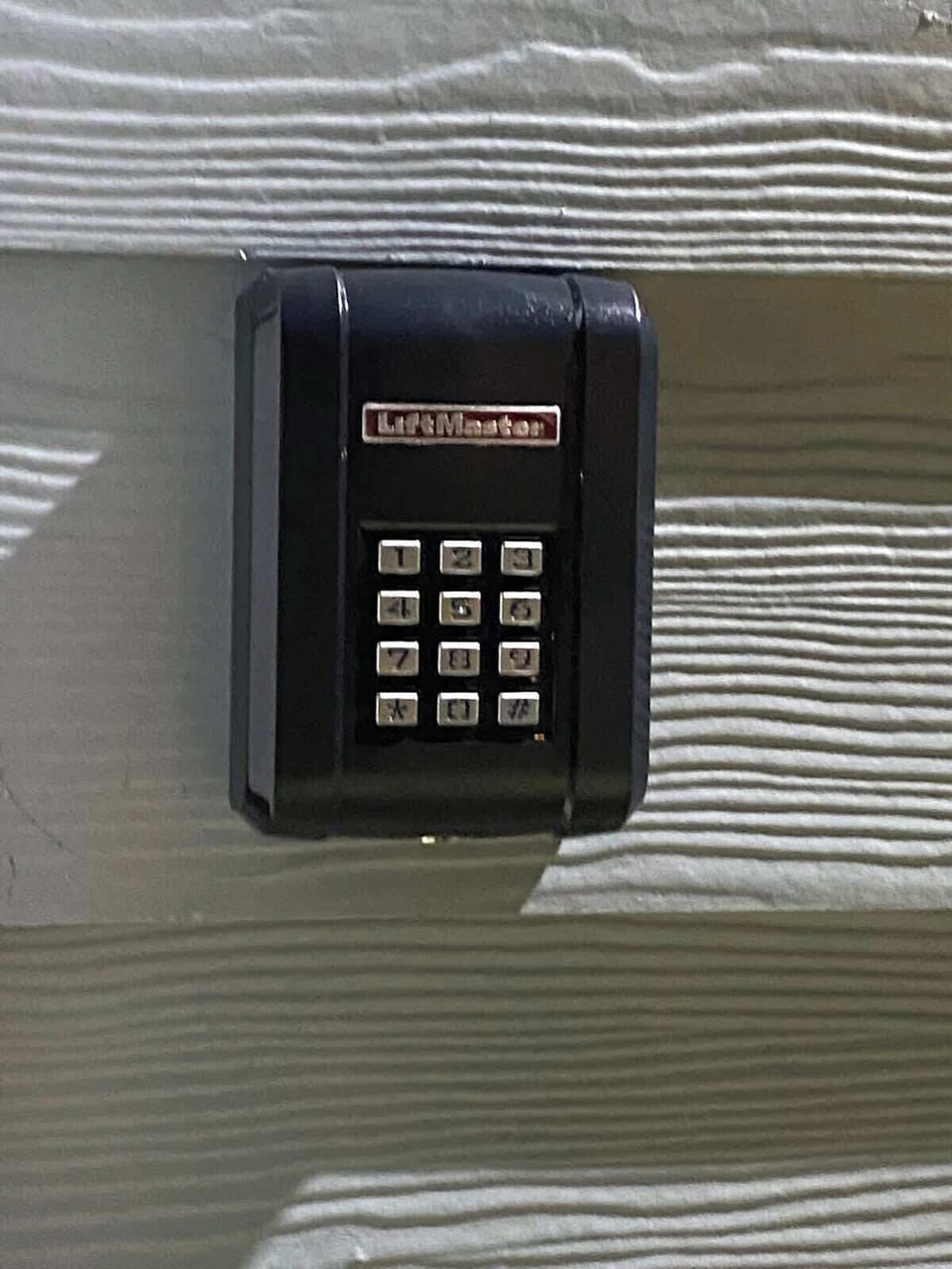 Exit key pad for big gate 
