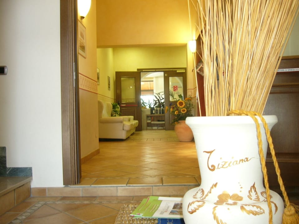 Interior entrance