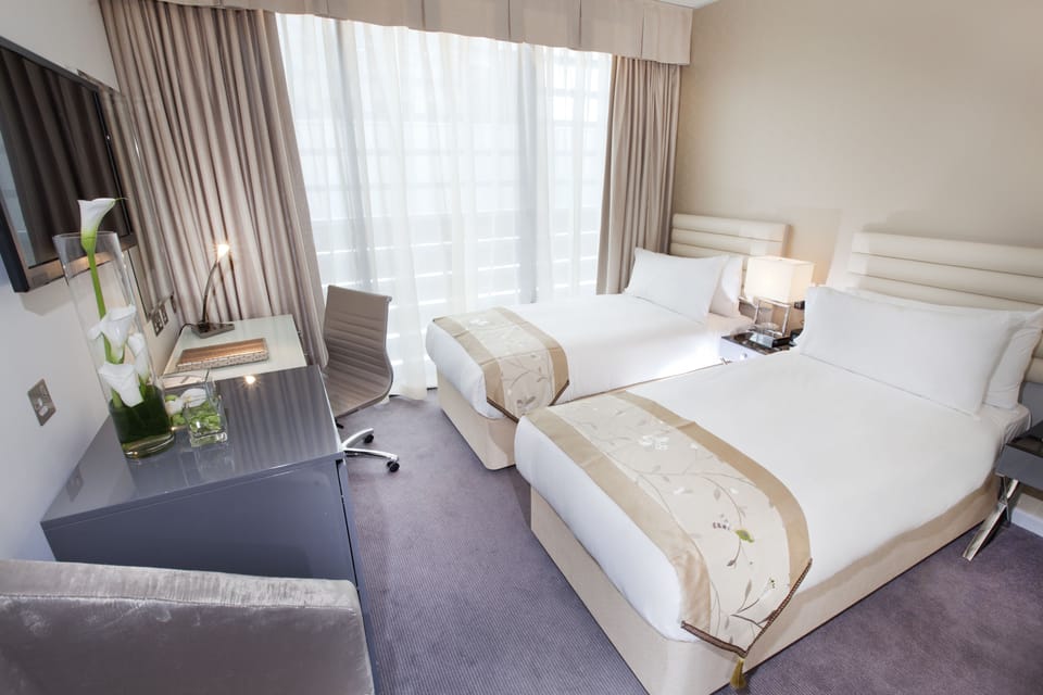 Premium bedding, minibar, in-room safe, desk