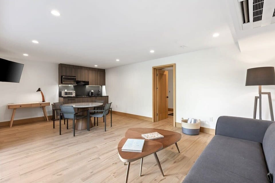 Comfortable open living space.