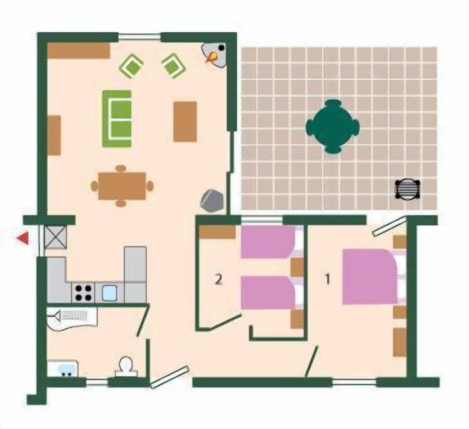 Wagtail floor plan