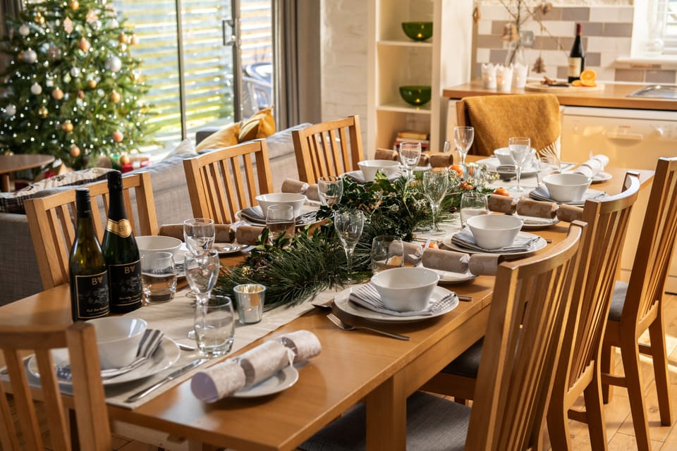 Christmas day in Swallow Cottage