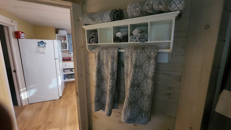 Towels provided