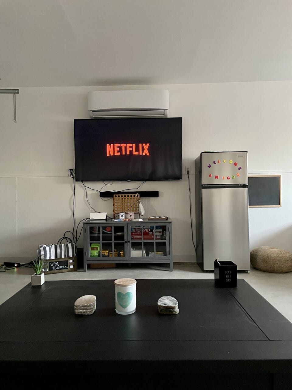 Game room - 70" Flat Screen TV