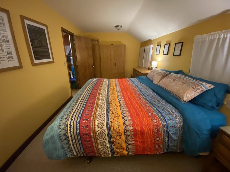 Bedroom 1: Alternate view. 