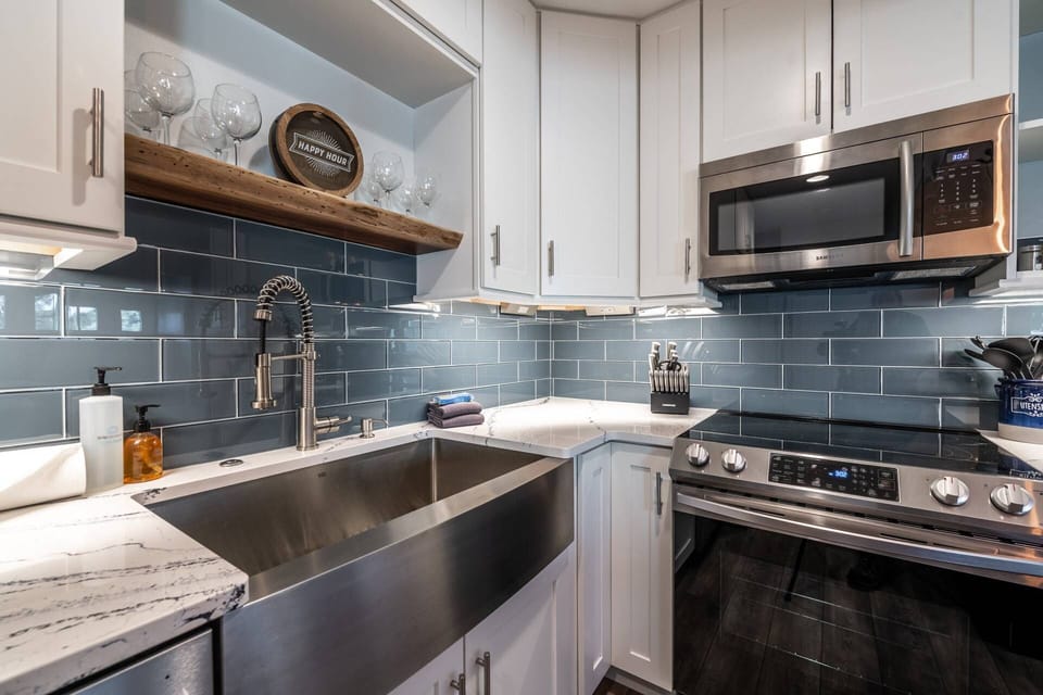 Where "brand new" meets "breathtaking views"—our updated kitchen is officially open for your enjoyment.