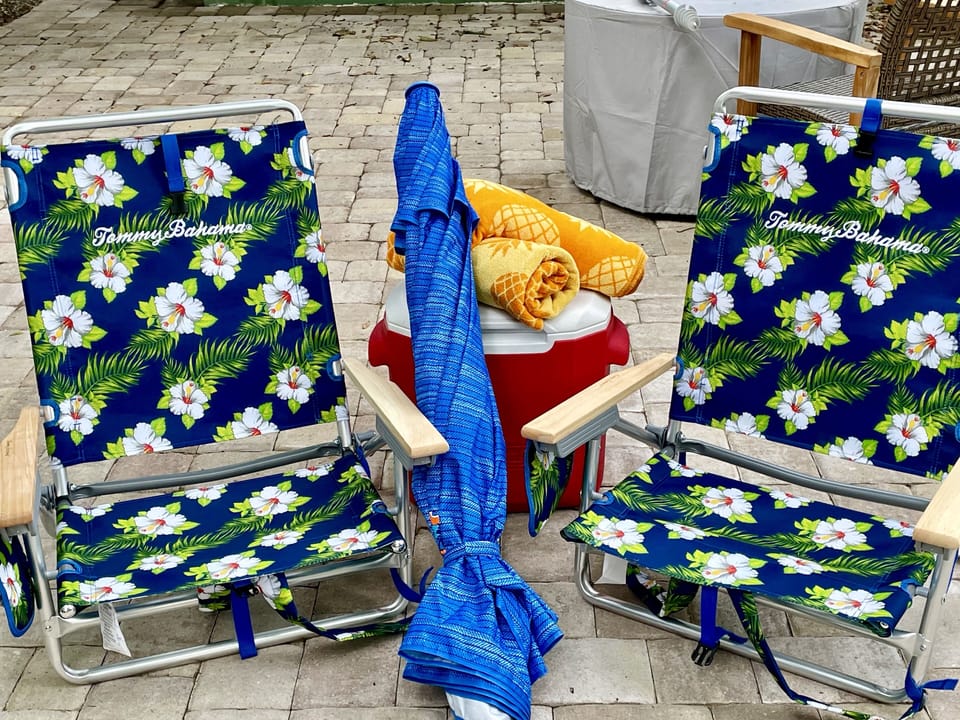 Complimentary Beach Gear
