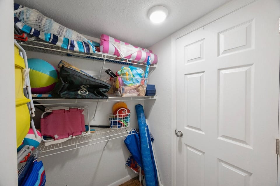 Sandy Shores 211 Master Bedroom Closet