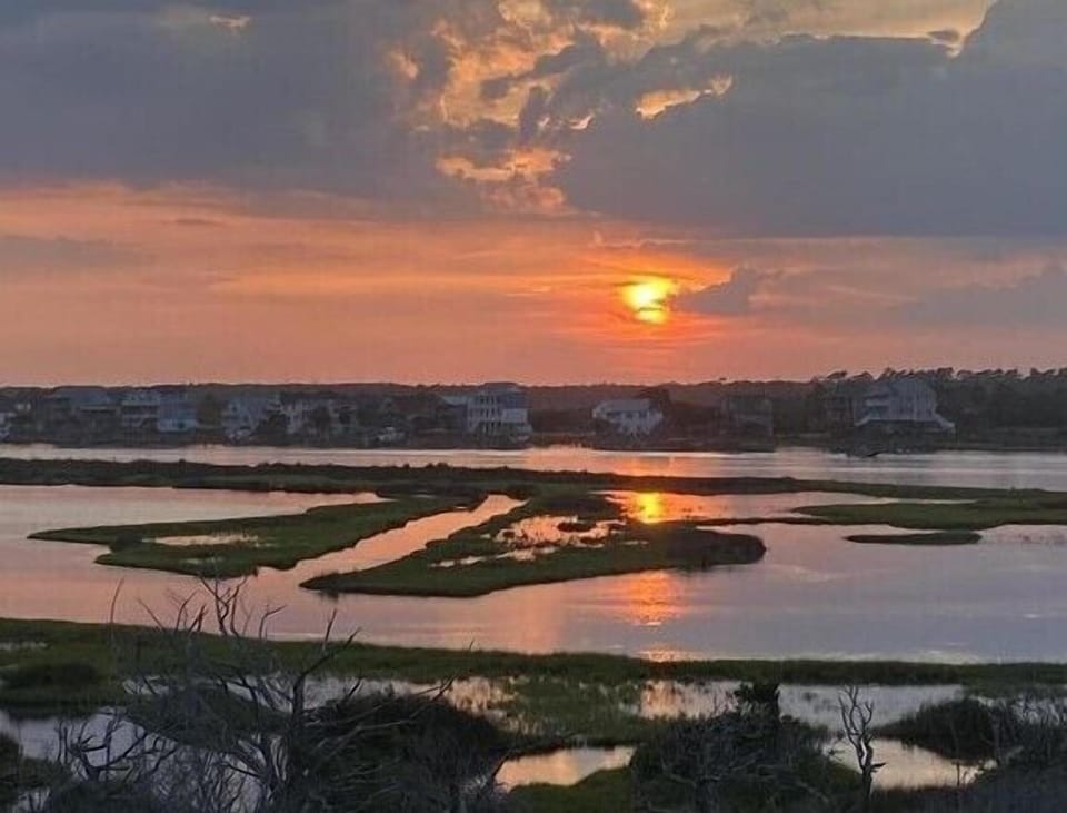 Views of Sunset over the Sound
