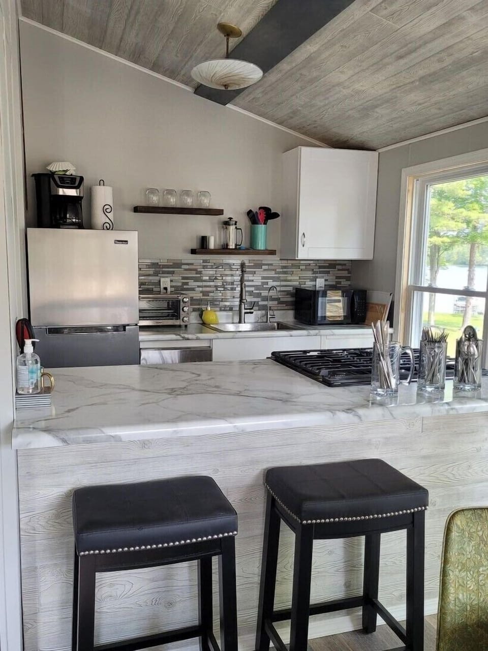 Newly remodeled kitchen