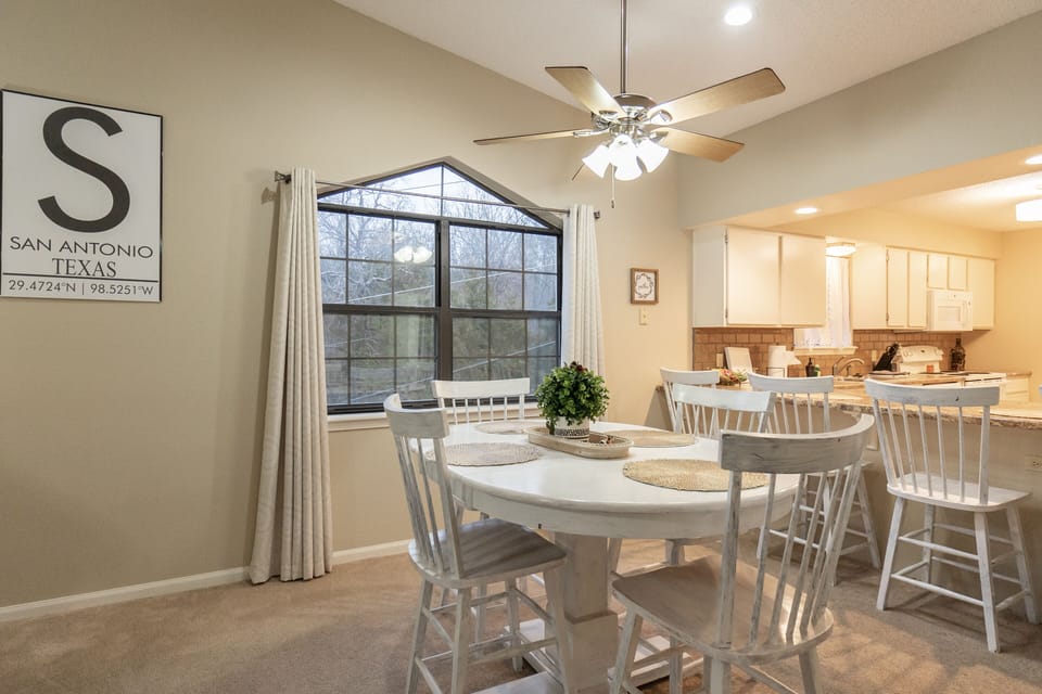 Dining Area and Kitchen