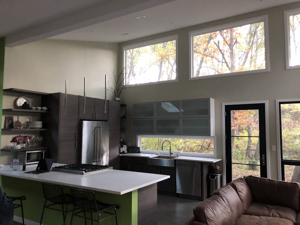 We’ll equipped modern kitchen 