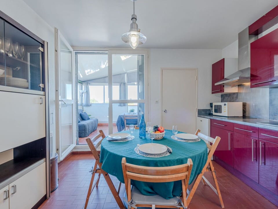 Table, Furniture, Cabinetry, Azure, Chair, Wood, Building, Window, Lighting, Interior Design