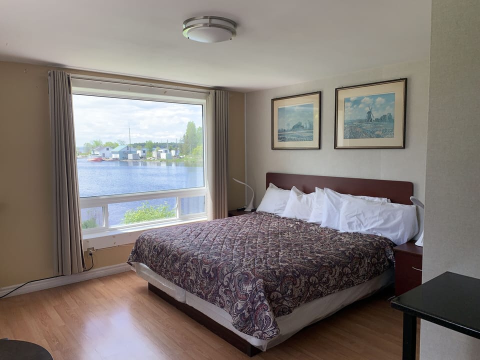 Deluxe Room, 1 King Bed, Non Smoking, Lake View (Non pet friendly) | Desk, free WiFi, bed sheets