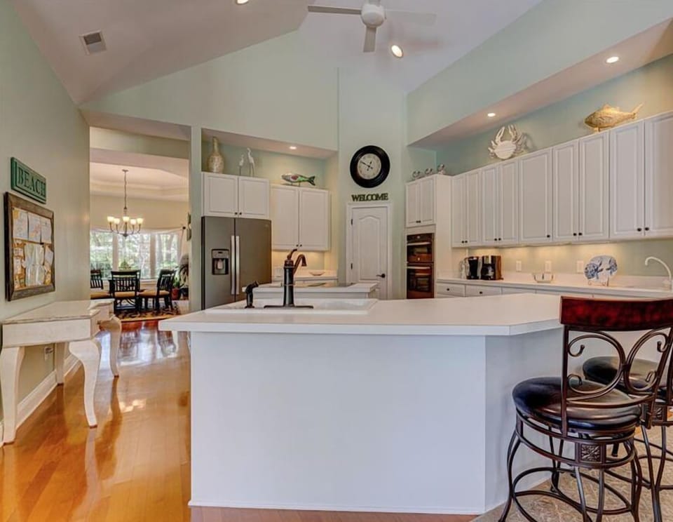 Kitchen with Stainless Steel Appliances