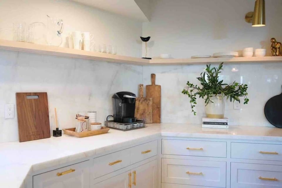 Everything you need for an amazing stay with a Keurig coffee maker.