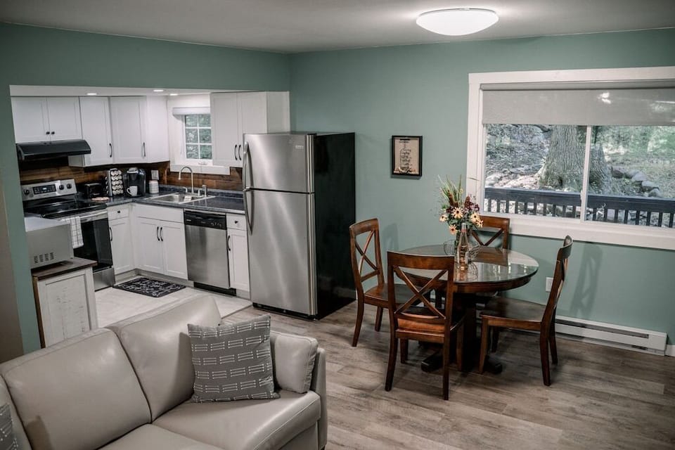 Whip up delicious meals in the fully equipped kitchen