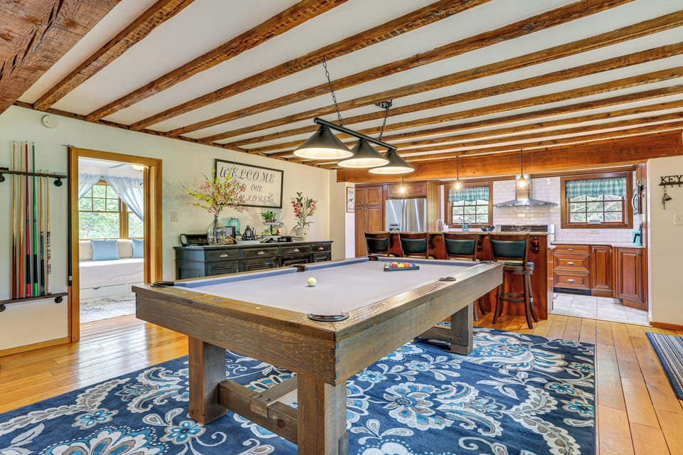 Game Room | 1st Floor | Pool Table | Dry Bar