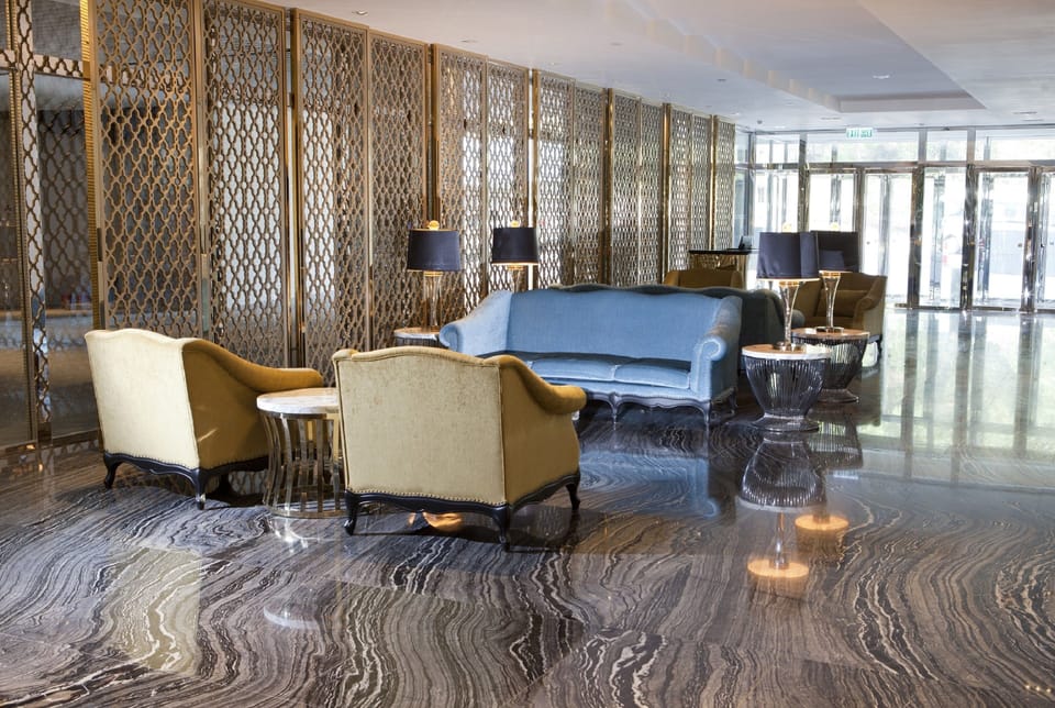 Lobby sitting area