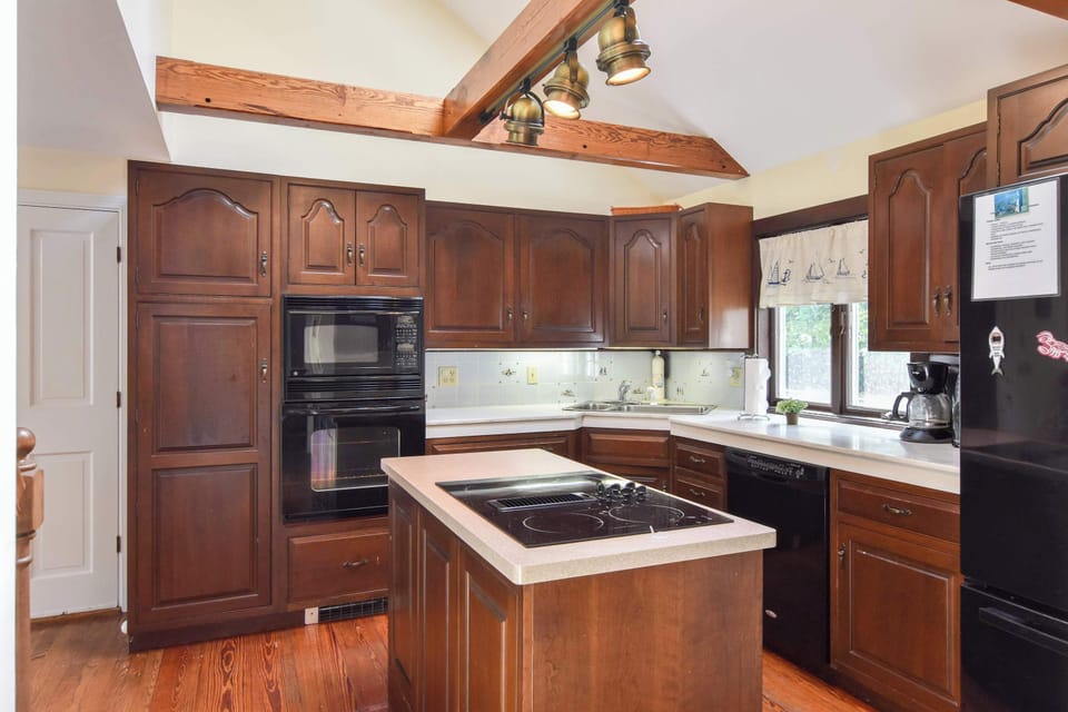 The kitchen.