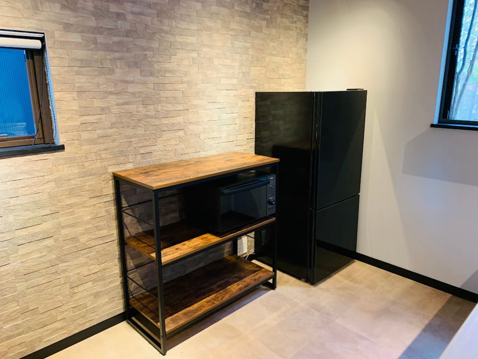 Refrigerator & microwave