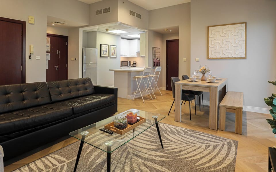 Design Apartment, 1 Bedroom | Living area | Flat-screen TV