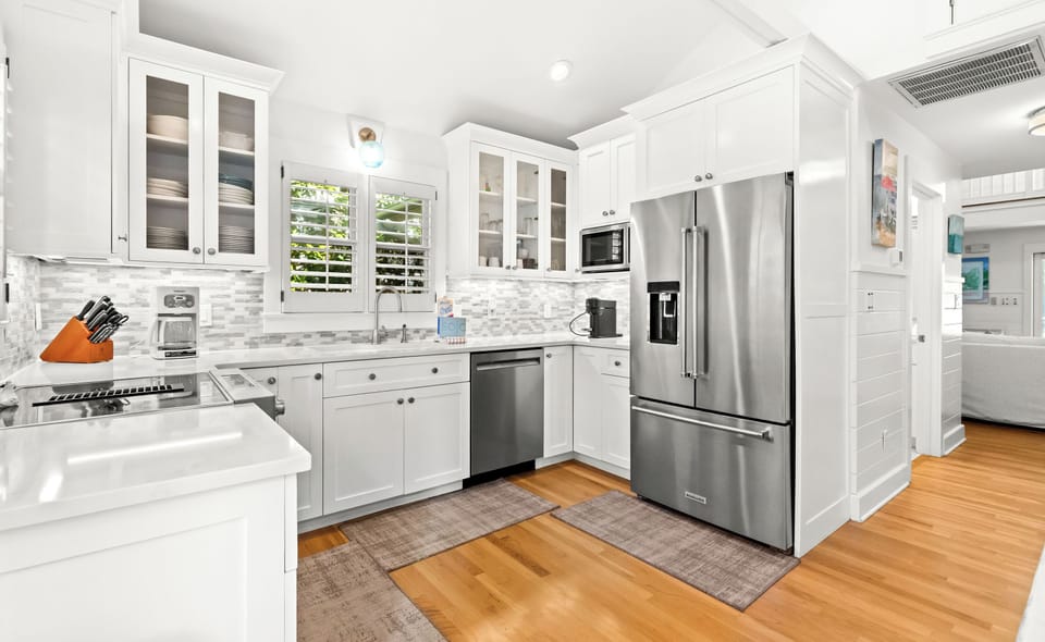 Your bright, modern kitchen awaits