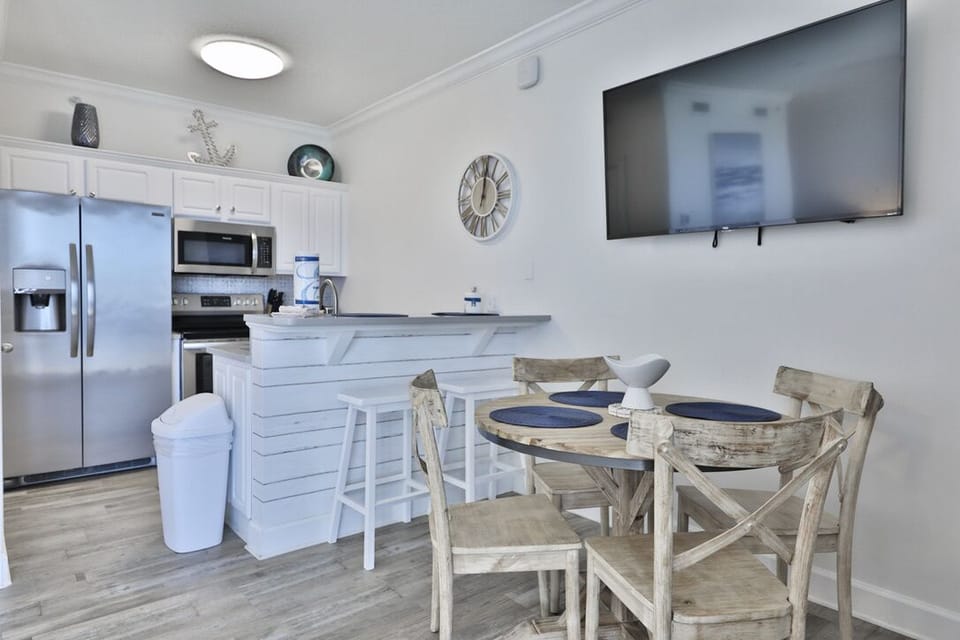 Dining table.