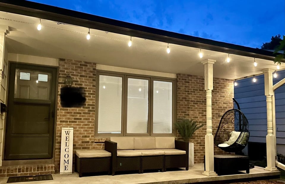 Front Patio Night
