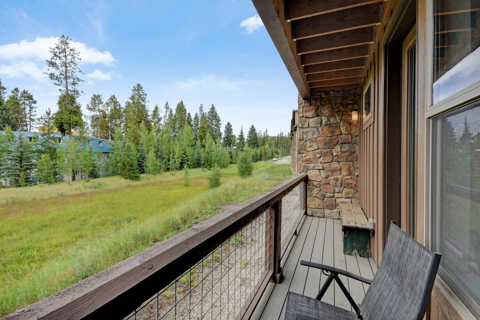 Private Deck with Views