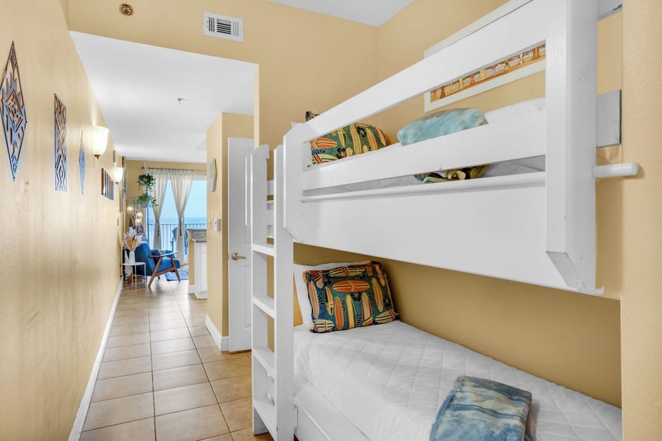 Bunk beds in the hall