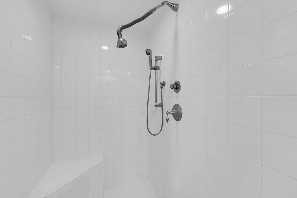 Primary Bath has a Walk in Shower