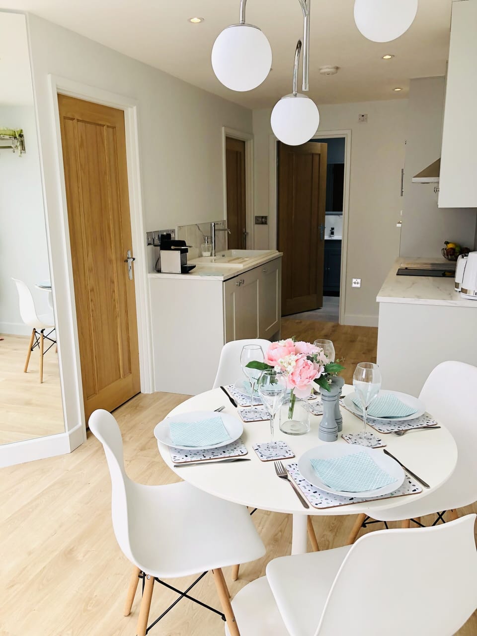 Dining table for four