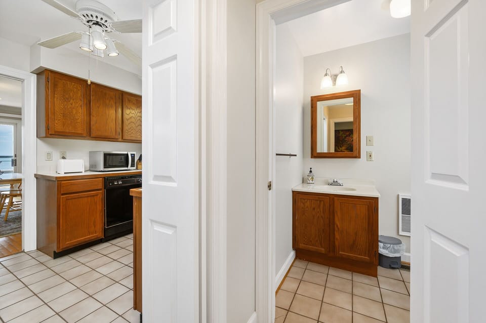 Convenient Half Bath on 1st Floor.